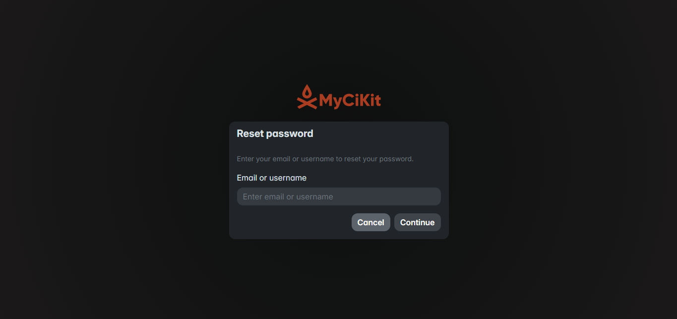 Dark color mode